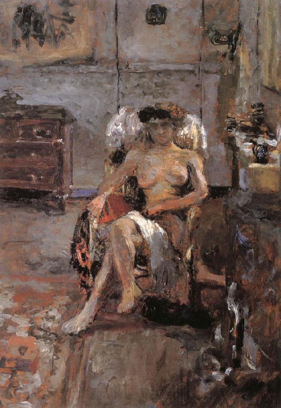 Edouard Vuillard Chair of the models